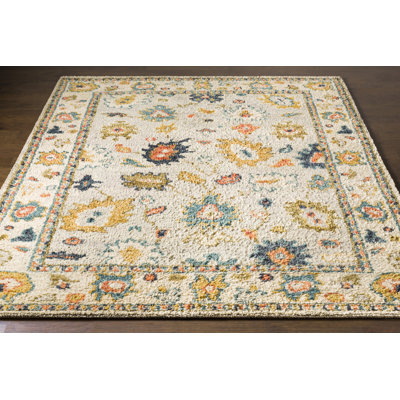 Longe Wool Oriental Indoor Rug