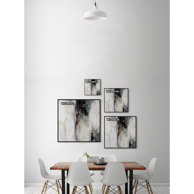 «Dark Surface» par Marmont Hill, reproduction sur toile flottante, L 48 po x H 48 po