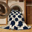 Machine Washable Trellis Beige Area Rug-821132526