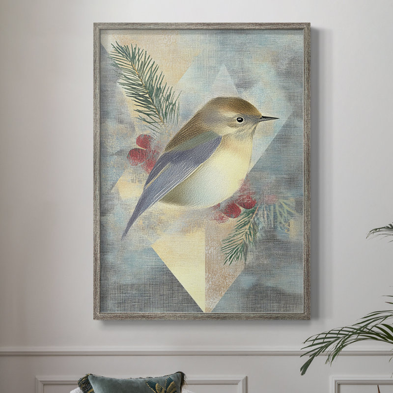 «Christmas Holiday», art encadré CLxxx - bois massif, H 11 po x l 9 po