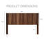 Tête de lit en bois Mid-Century-485271224-485271227