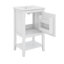 Meuble-lavabo de 20 pouces avec support de rangement, tablette ouverte-240329865