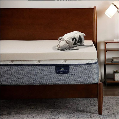 Serta CopperGel Memory Foam Mattress Topper