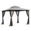 Auvent de remplacement pour pavillon de jardin en bambou SEULEMENT-39308100-39336624