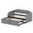 Multifunctional Lounge Bed Featuring Hidden Trundle Storage and Built-in Device Charging Ports-175873594