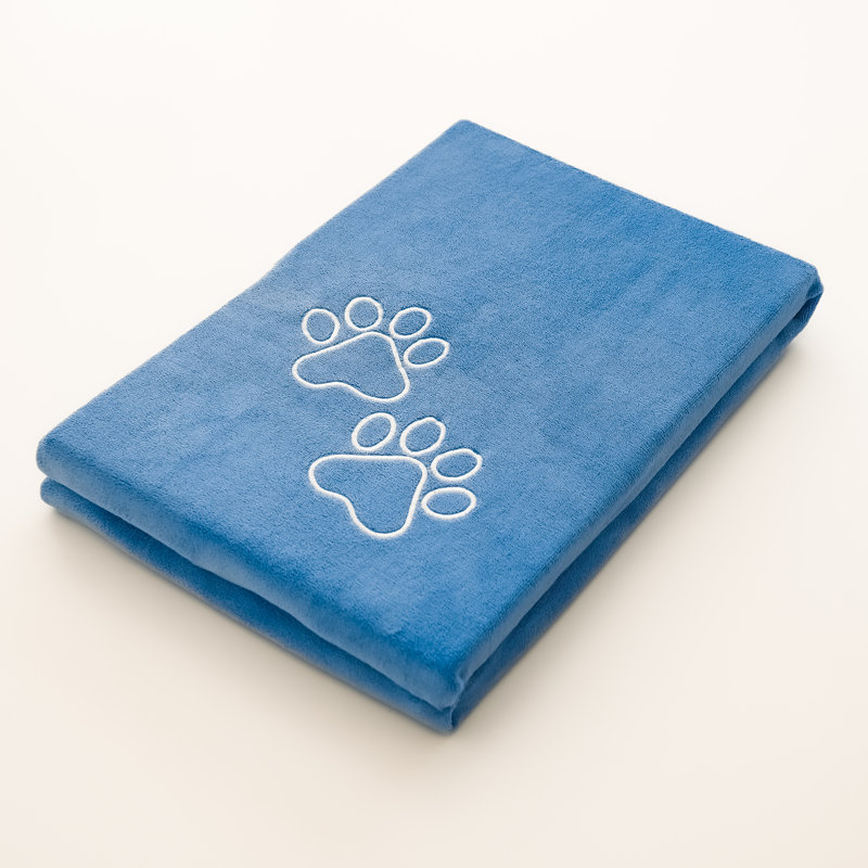 Unconditional Love Premium Pet Towel, Blue