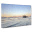 West Pier On Brighton Beach In Abstract - Wrapped Canvas Print-55303927