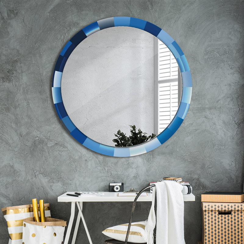 Huldar Glass Flat Wall Mirror