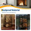 40cm W Stainless Steel Fireplace Grate-523668081