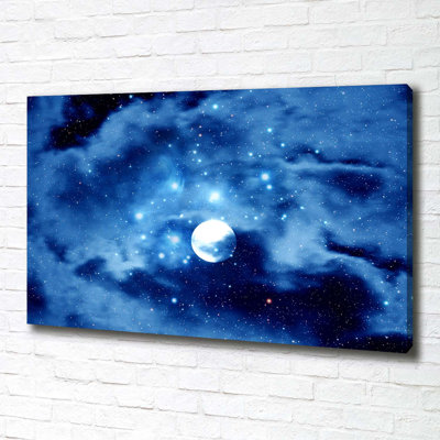 Full Moon - No Frame Print on Canvas