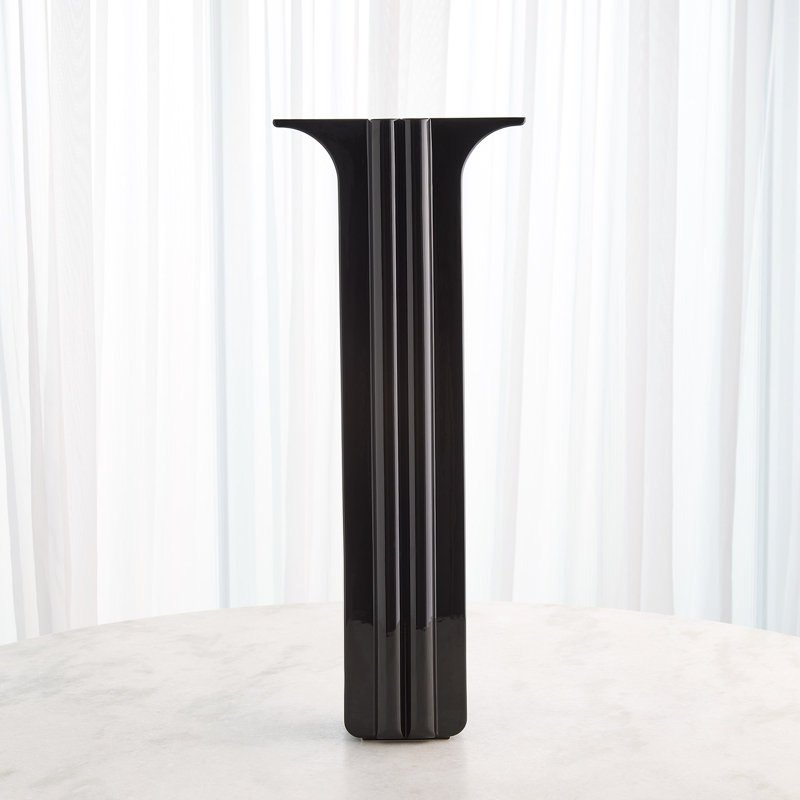 Flying Column Vase-Black-Slim