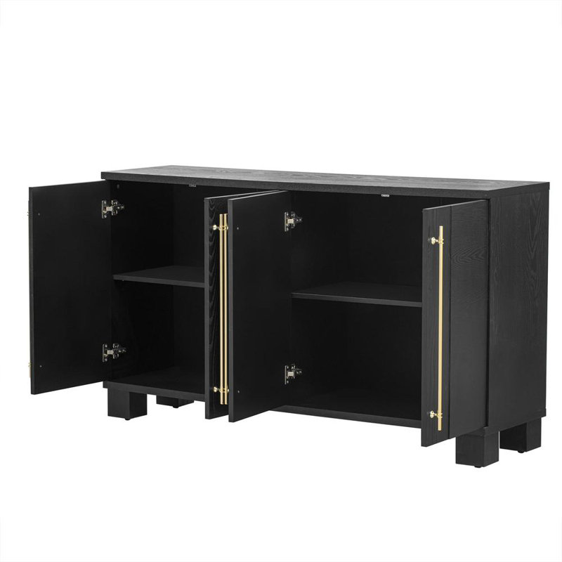 4 Door Accent Cabinet
