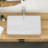 White Ceramic Rectangular Vessel Bathroom Sink-102314123