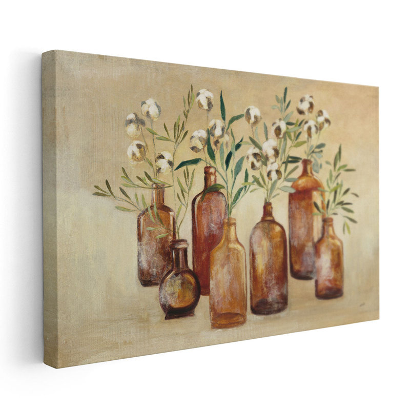 Cotton Still Life I - reproduction d'art sur toile, H 20 po x l 30 po