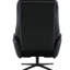 Fauteuil d'appoint pivotant avec repose-pieds Motion