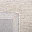 Antonyio Abstract Handmade Tufted Area Rug in Natural/Ivory-1937648734