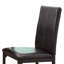 Chaise d'appoint rembourrée en métal Rikkilee