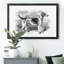 Foxhound - Cadre photo, reproduction d'art sur toile-63598272-63598279