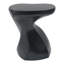 Table d'appoint sculpturale torsadée Ulman Contemporary MGO, design organique ajouré pour la décoration intérieure et extérieure-133880618