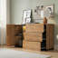 Smart Led Display Cabinet - 140cm Sideboard With App-controlled Lighting & Adjustable Shelves