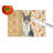 Black and White Basenji Heirloom Fall Glass Cutting Board