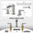 Widespread Bathroom Faucets With Metal Pop-up Drain-115669533