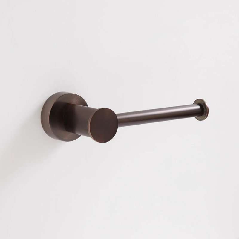 Prague Collection Wall-Mount Toilet Paper Holder, Oil Rubbed Bronze