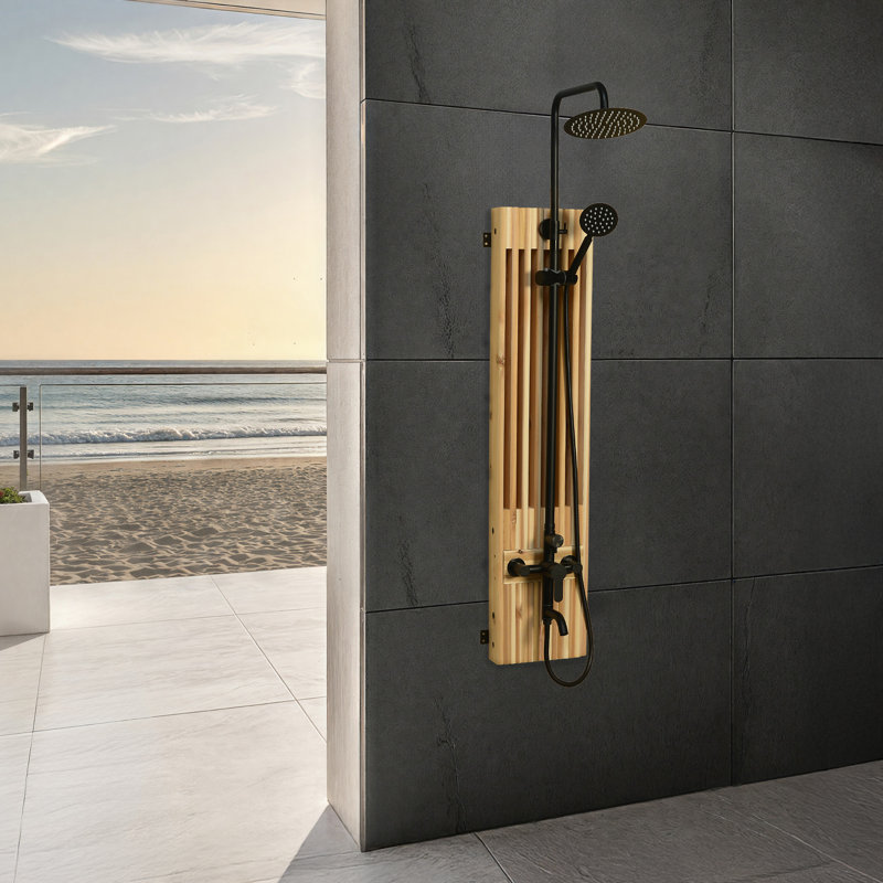 Torrent Wall Shower Onyx