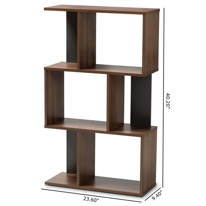 Bibliothèque géométrique 23,6 "x H 40,2" Katrisa