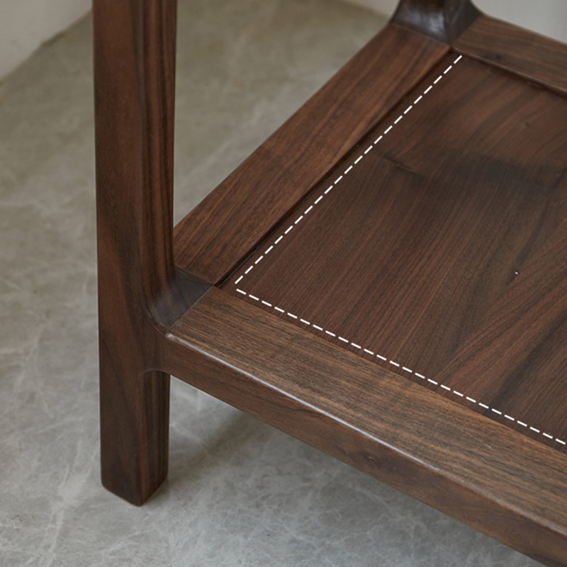 Solid Wood Double Layer Plant Stand, 39.37" H x 12.99" L x 12.99" D