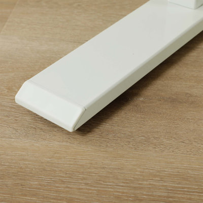 Bureau assis-debout électrique réglable en hauteur avec mémoire de position et gestion des câbles pour postes de travail ergonomiques à domicile (BUREAU SEULEMENT, CHAISE NON INCLUSE)