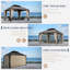 Hardtop Double-Roofed Aluminum Patio Gazebo-120276823