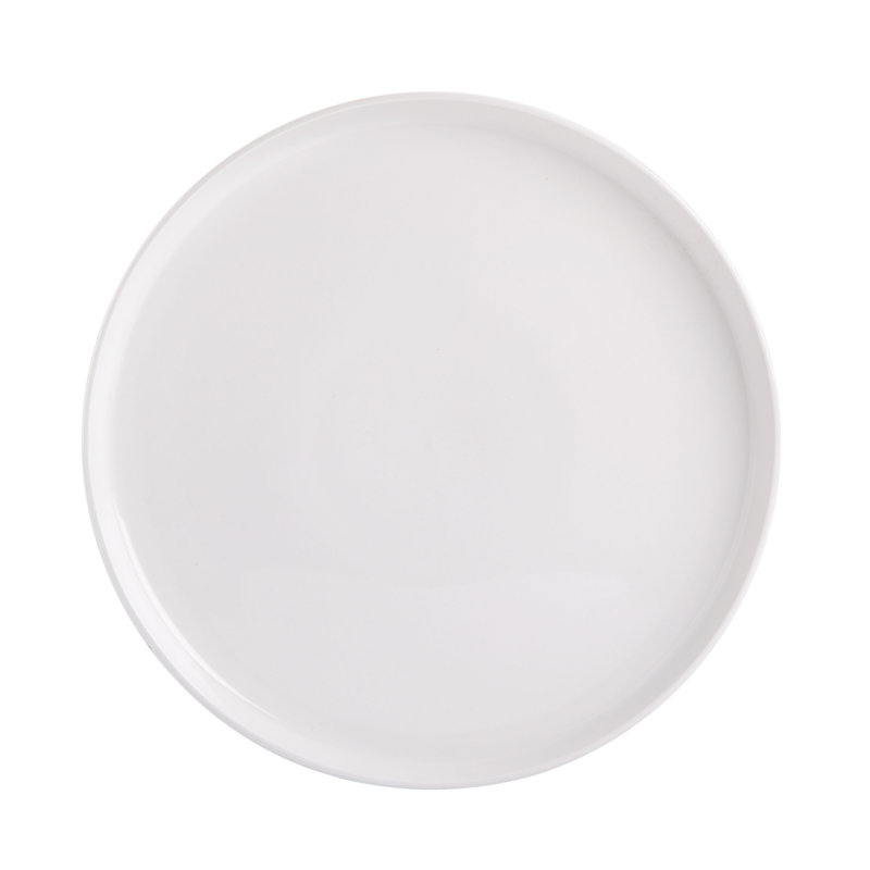 Oslo White Porcelain 12-Piece Dinnerware Set, Service for 4