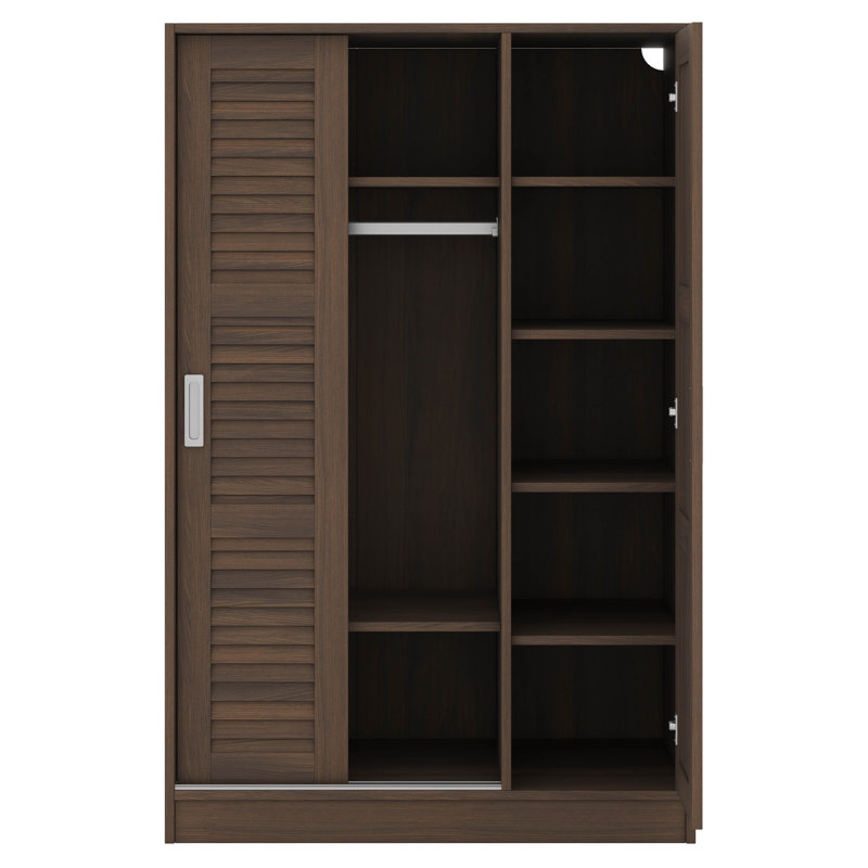 Armoire Chrisma, Marron foncé