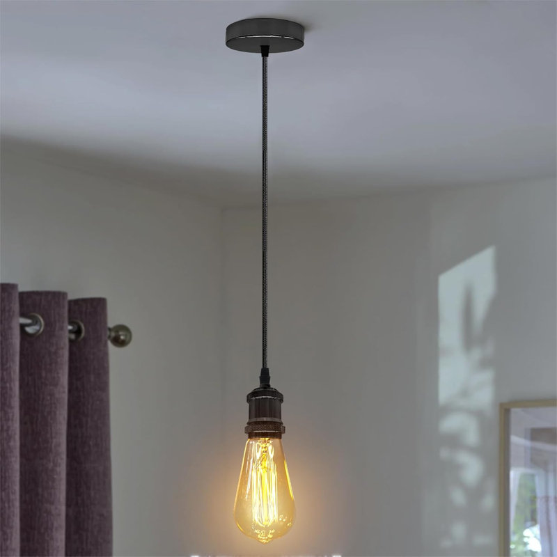 Copiague 1 - Light Single Pendant, Satin Nickel