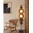 Wabi Sabi Wood Round Panel Ambient Floor Ornament