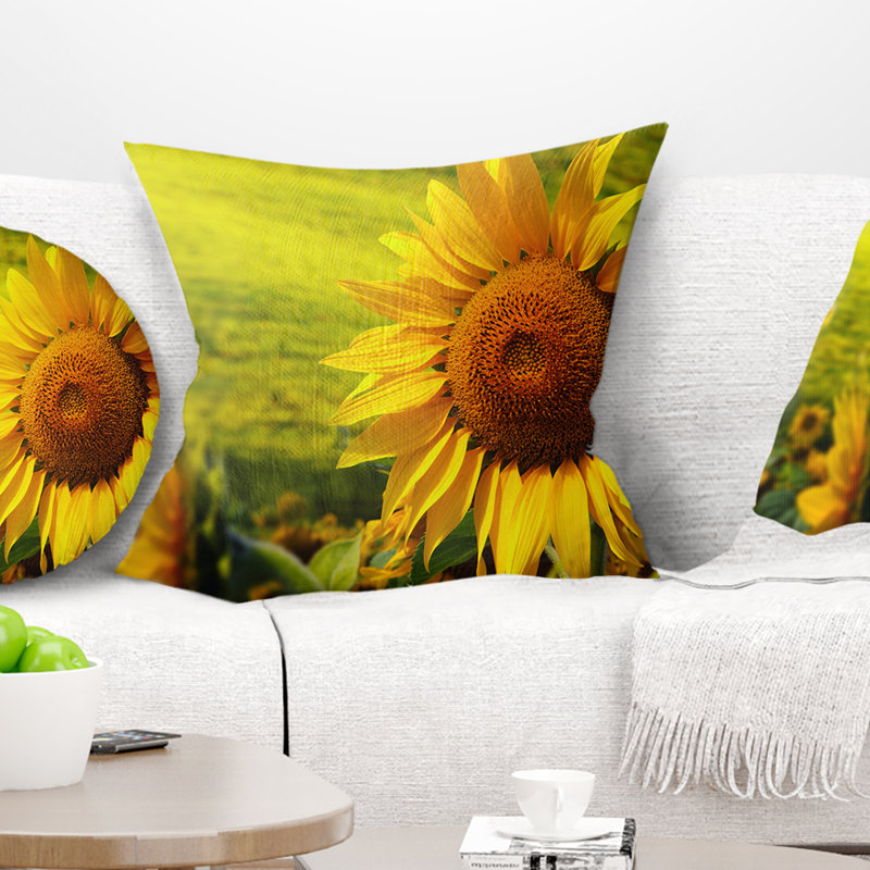 Coussins imprimés Tuscany, 18 po x 18 po, Coussin décoratif