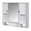 Armoire de rangement murale 35 po
