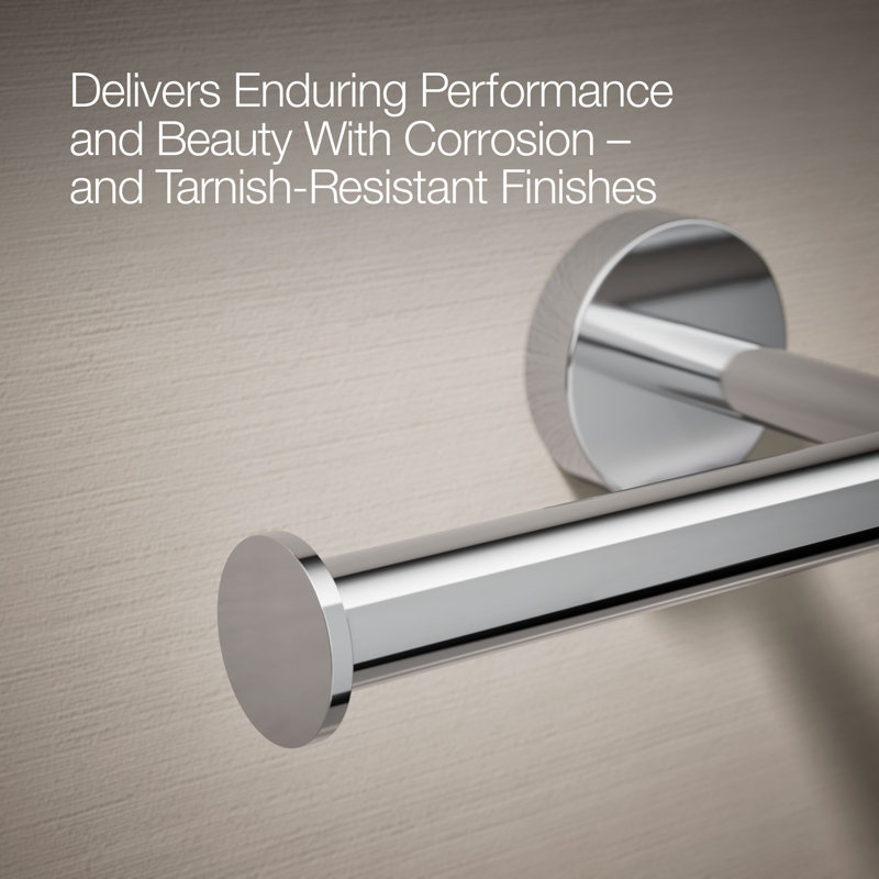 Double Toilet Tissue Holder, Polished Chrome