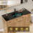 48" Single Sink Bathroom Vanity Set With Resin Sink Top, Assembly Required-1798906940