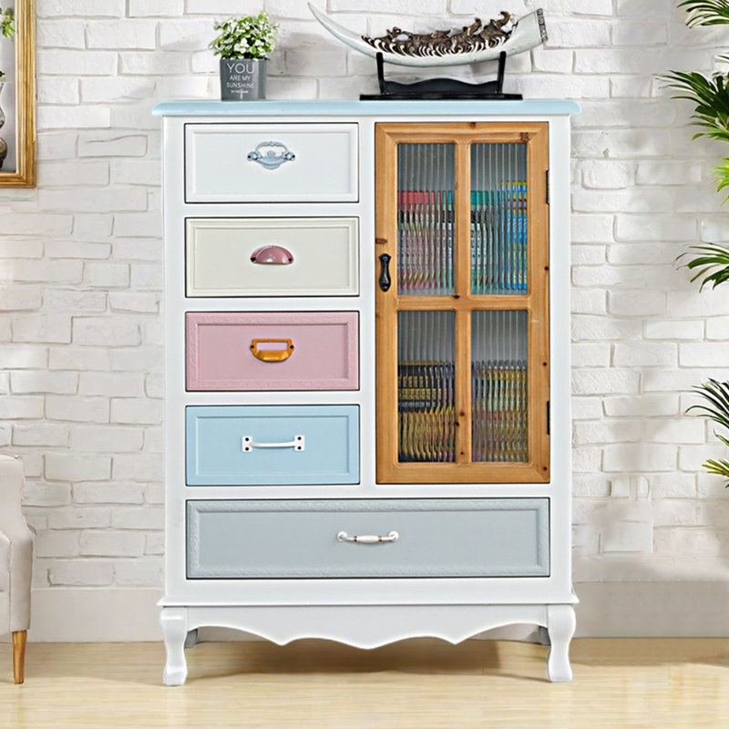 Nordic style modern simple accent cabinet
