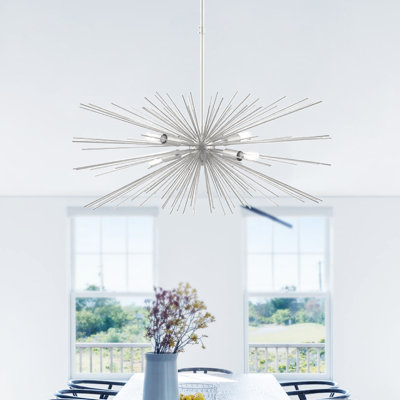 Lustre sphérique Spoutnik à 4 lumières Baskett