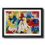 Improvisation 6 (africain) - Wassily Kandinsky - reproduction encadrée avec passe-partout et verre - 1909-308539849-308539848-308539850