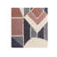 Sweater Weather Wool Geometric Area Rug in Blue/Brown/Ivory-75498524