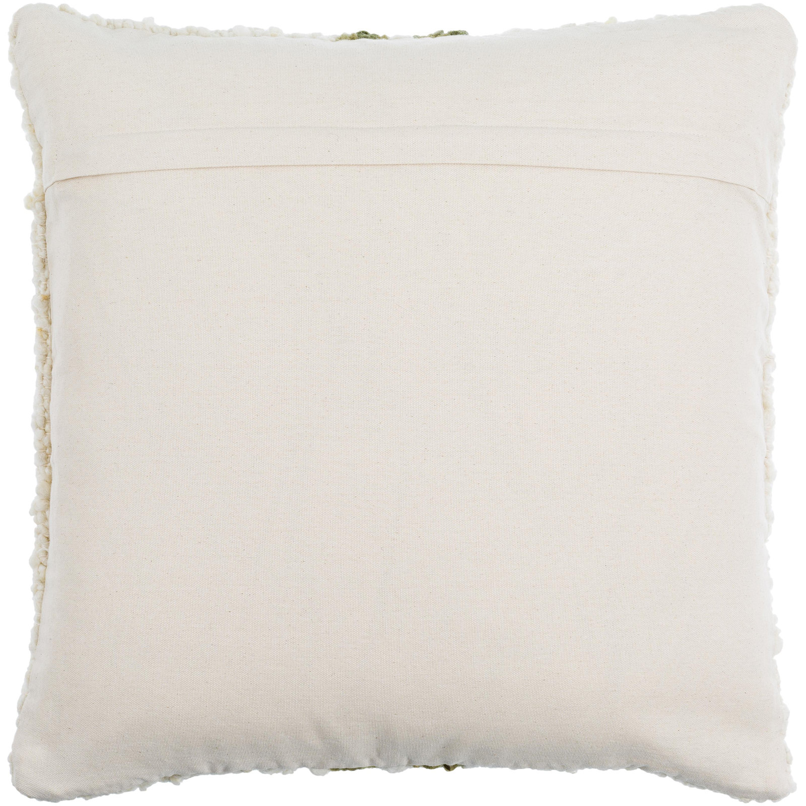 Alivia Striped Throw Pillow, Olive Green, Polyester/Polyfill, 20" x 20"