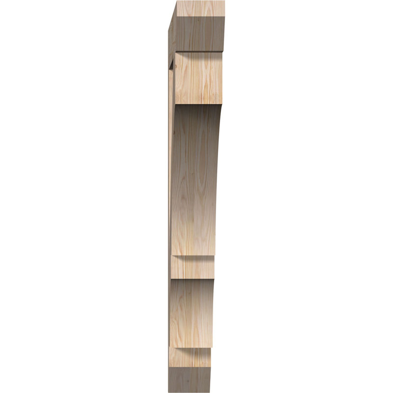 H 5,5 po x P 5,5 po, Sapin de Douglas lisse, L 5 1/2 po x P 44 po x H 48 po