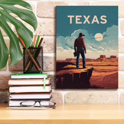 'Texas' by Andreas Magnusson Canvas Wall Art