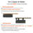Under Desk Drawer 18", Pull-Out Storage Organizer With Tall Brackets Mounted Under Wooden Table With A Max 2" Crossbar, Black_Tall Version