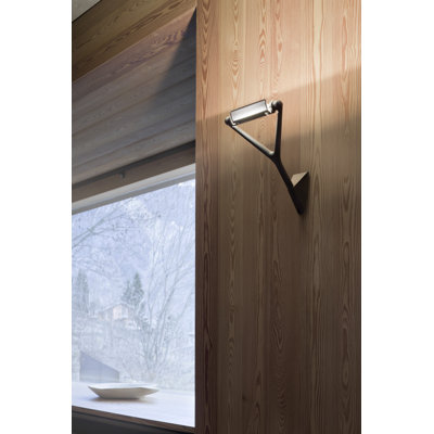 Lola 1 - Light Black Armed Sconce