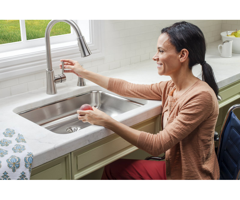 Lustertone Classic 24" L x 18" W Undermount Kitchen Sink
